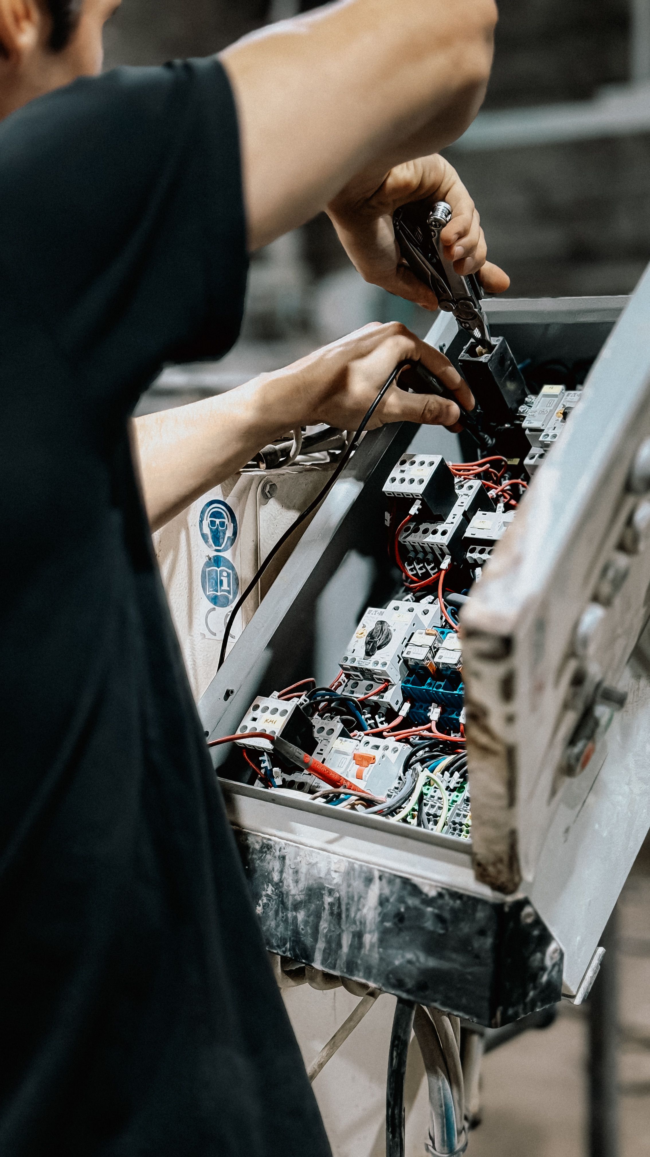 Professional electrical work